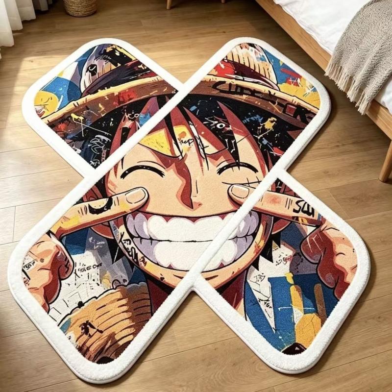 Gaming Accessories For Room - Anime One Piece Çapraz Şekilli Yer