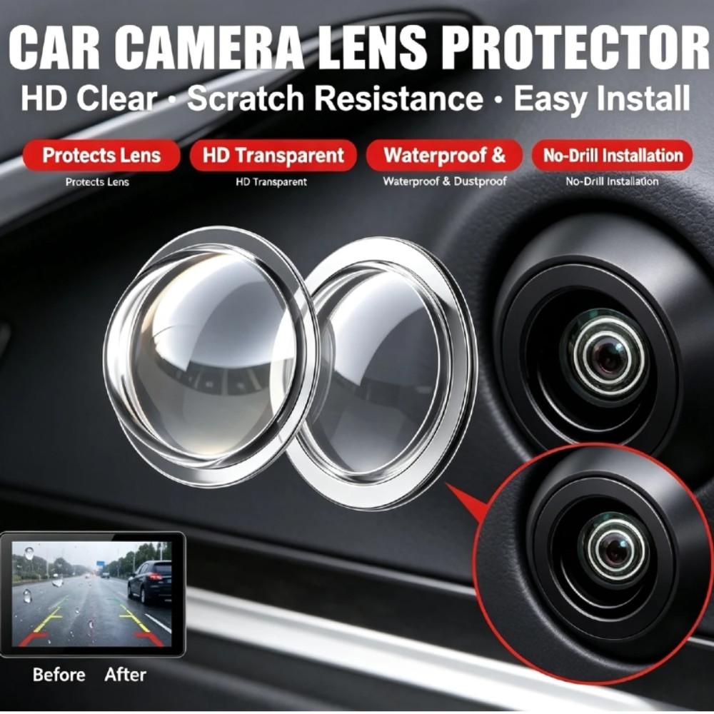 Gaming Accessories Rack - 2 adet Araba Kamera Lens Koruyucu,