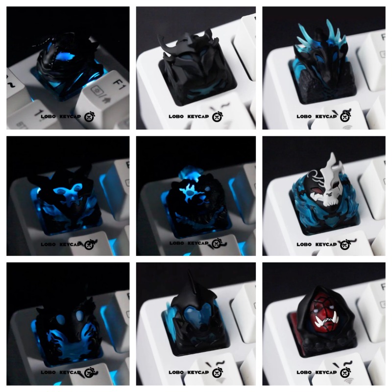 Gaming Accessories Aesthetic - YENI Gölge Legion Tema Tuş Başlıkları