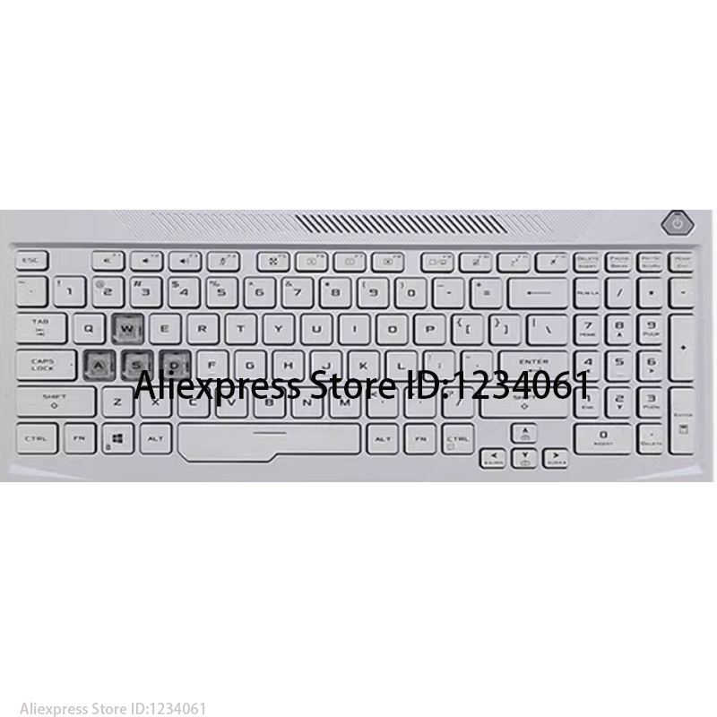 Yedek klavye tuş takımı Asus T - Gaming Accessories Aesthetic incelemesi ve fiyatı